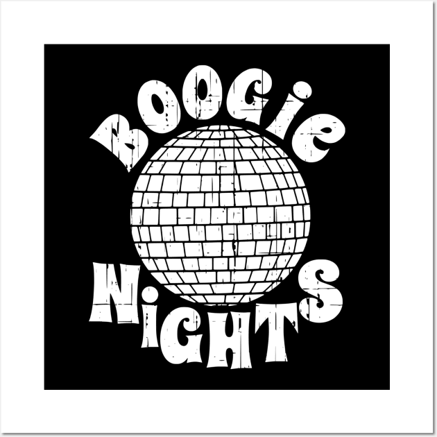 Boogie Nights Disco Ball Wall Art by Yule